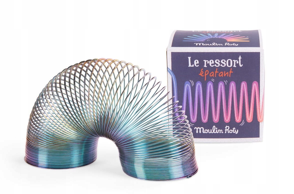 Moulin Roty Іграшка пружинка Les Petites Merveilles, 711184, сталь